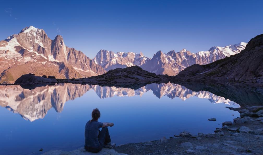 NicoElNino - Istock - Lac Blanc, tour du mont blanc, France - Guided Tour du Mont Blanc in mountain huts mont-blanc-a-10-day-tour-du-mont-blanc-in-mountain-huts