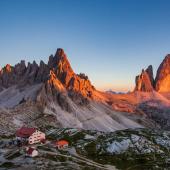 hiking dolomites