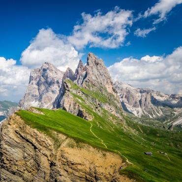 across the iconic dolomites - hotel-based tour