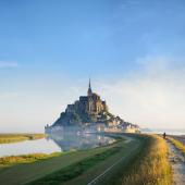 cycling from rennes to mont saint-michel