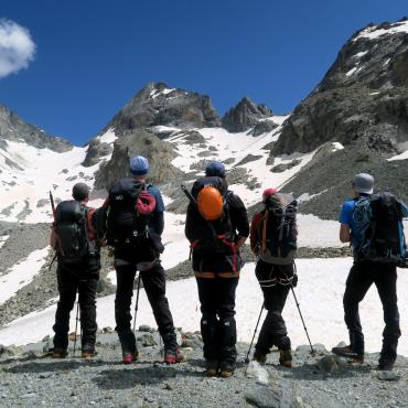 haute route glacier trek