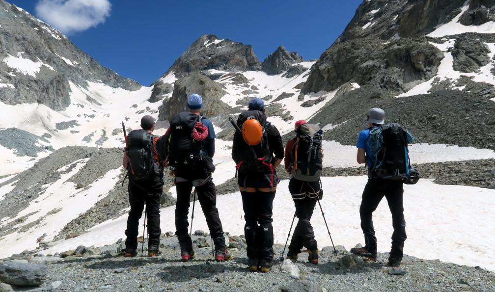 Hervé - Guillemette - Alpinistes sur la Haute route Chamonix à Zermatt, Alpes, France - Haute-route Chamonix to Zermatt via the glaciers switzerland-haute-route-glacier-trek