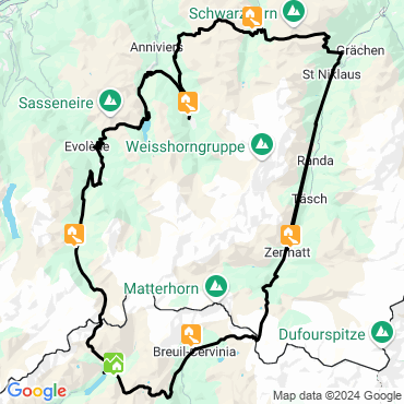 hiking matterhorn tour