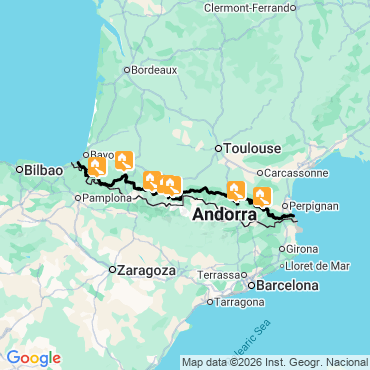 french pyrenees traverse by bike