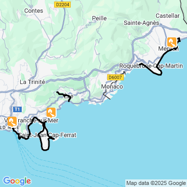 côte d'azur coastal walks & gardens