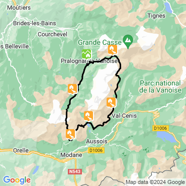 hikking vanoise national park loop