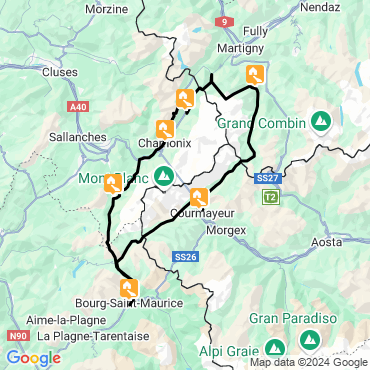 tour du mont blanc in hotel