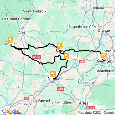 cycling in provence & cevennes