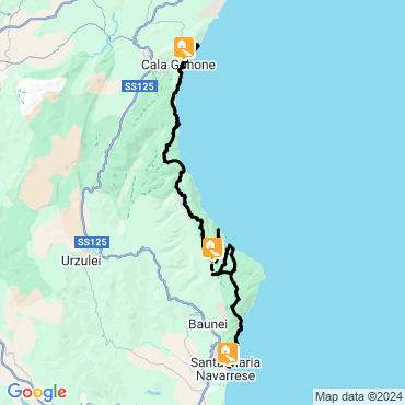 travel and hikes in sardinia
