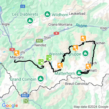 self guided hiking haute route
