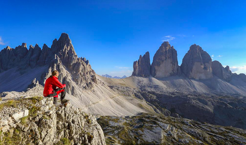 hiking Dolomites