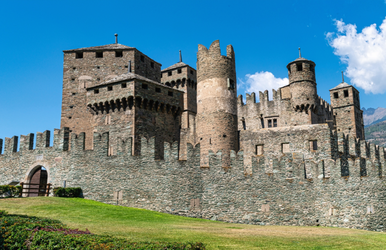 Castello di Fénis, Vallée d'Aoste, Italie